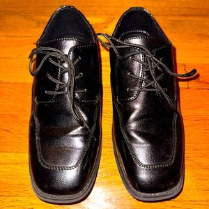 Boys Black Dress Shoes